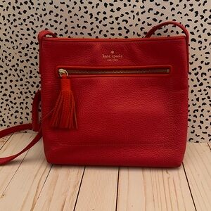 Kate Spade Red Crossbody Bag